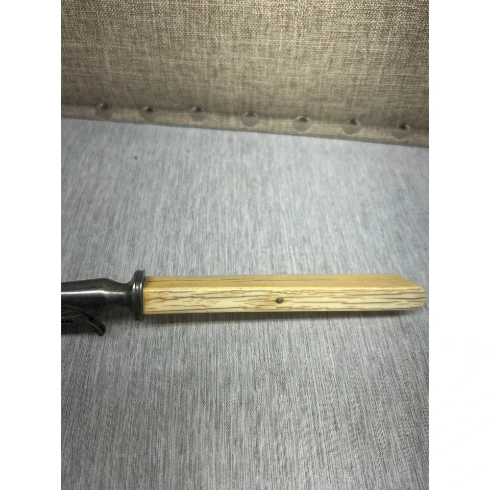 Antique Harrison Bros & Howson Victorian Carving Set Bone Handle Sheffield Steel